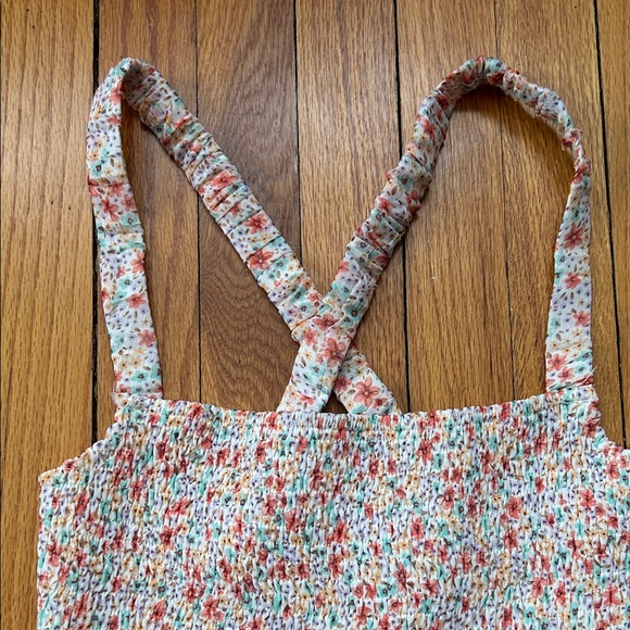 Jacquie the Label Smocked Floral dress - Picture 3 of 6